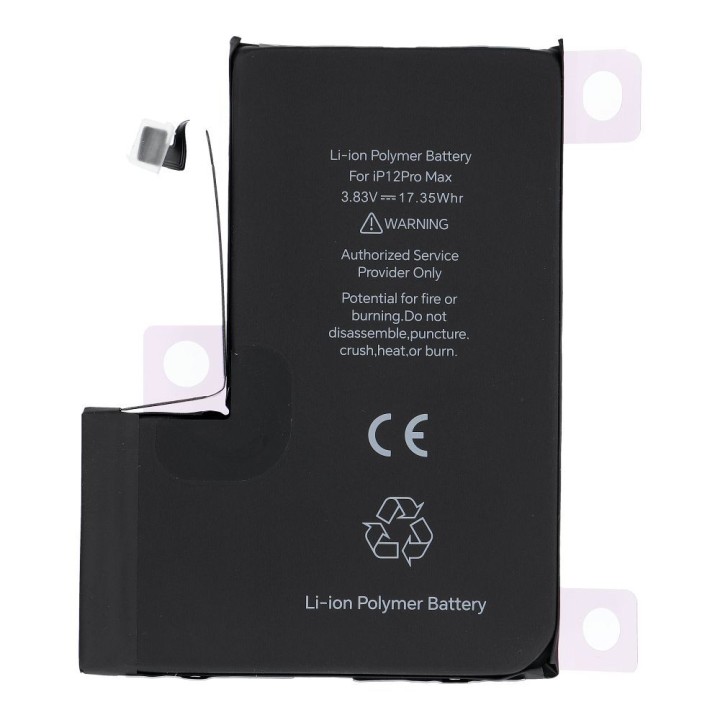 JCID аккумулятор с возможностью привязки как USED для iPhone 12 Pro Max 4530 mAh (увеличенная емкость)