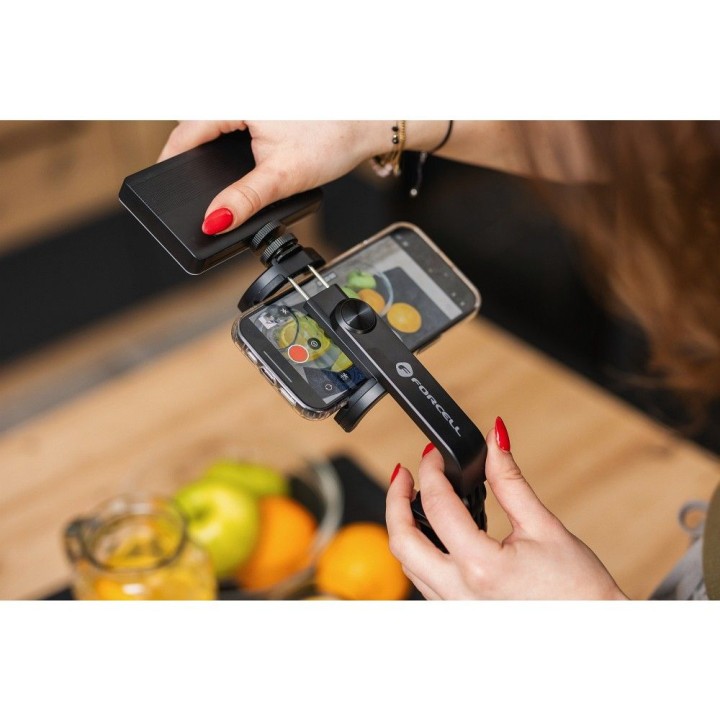 Selfie stick Forcell F-Grip S150XL tripod with remote control wireless black 0INT