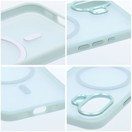 Etui na iPhone 17 Flexline Mag Cover zgodne z MagSafe zielone