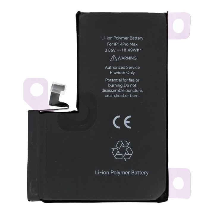 JCID Battery with assignable as USED for iPhone 14 Pro Max 4790 mAh (increased capacity)