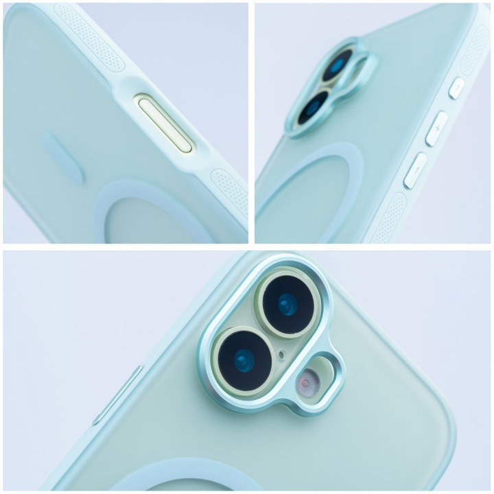 Чохол для iPhone 17 Flexline Mag Cover сумісний з MagSafe зелений