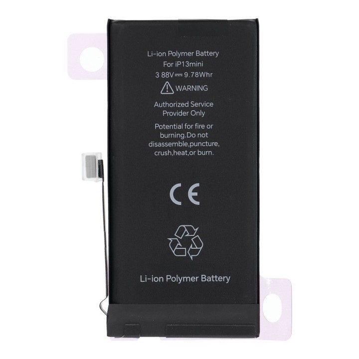 JCID battery that can be paired as USED for iPhone 13 Mini 2520 mAh (increased capacity)