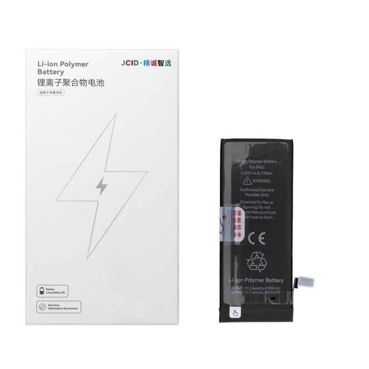 JCID акумулятор для iPhone 6G 2300 mAh (підвищена ємність)