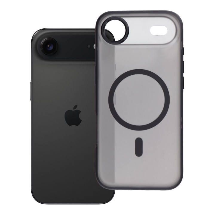 Case for iPhone 17 AIR Flexline Mag Cover MagSafe compatible black