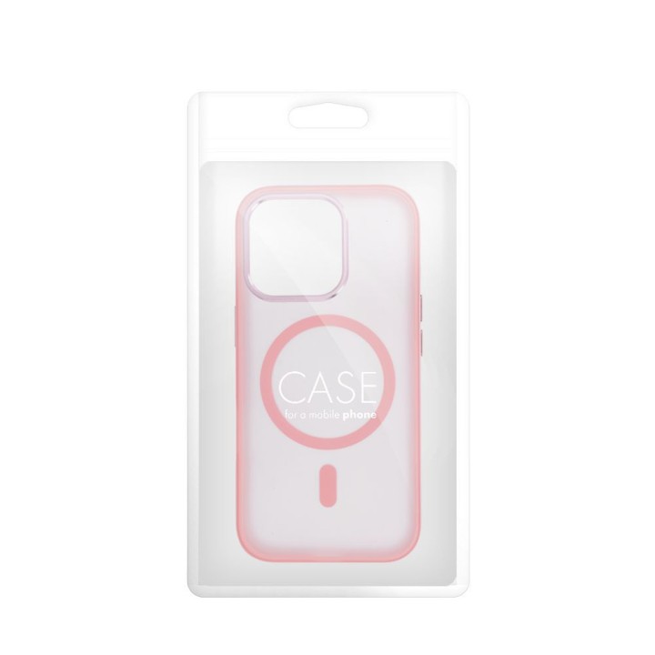 Case for iPhone 16 PRO MAX Flexline Mag Cover MagSafe compatible pink