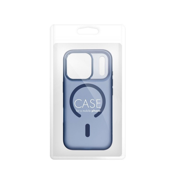 Etui na iPhone 16 Flexline Mag Cover zgodne z MagSafe granatowe