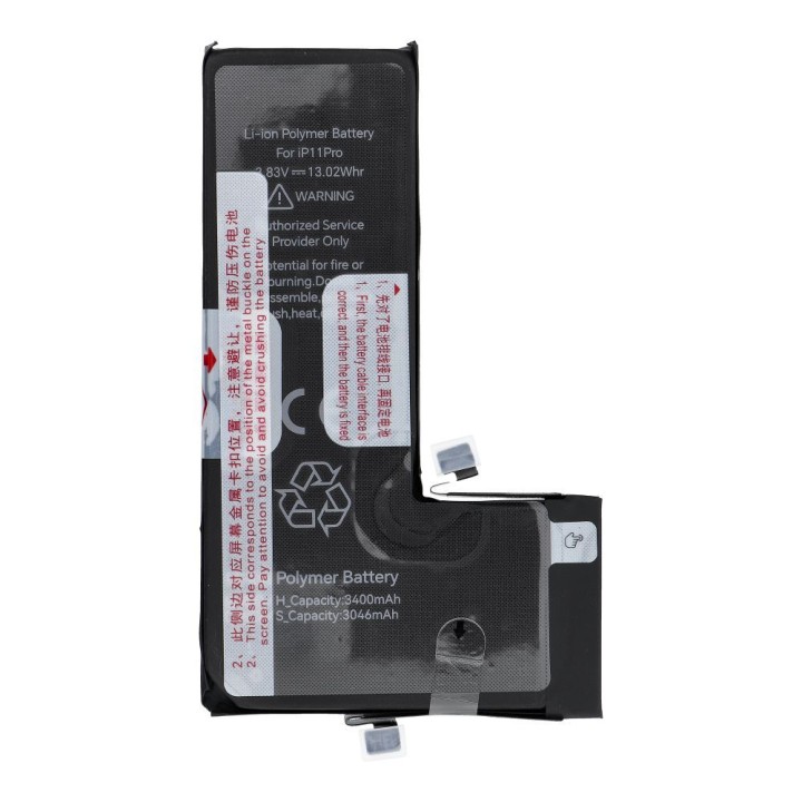 JCID Battery for iPhone 11 Pro 3400 mAh (increased capacity)