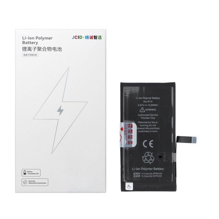 JCID Battery for iPhone 14 3590 mAh (increased capacity)