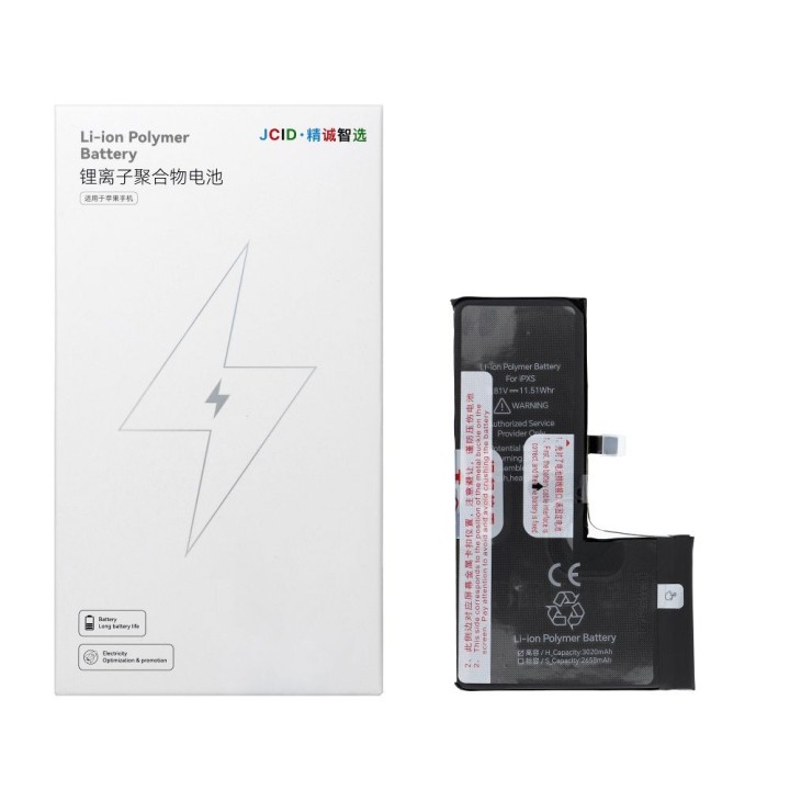 JCID battery for iPhone Xs 3020 mAh (increased capacity)