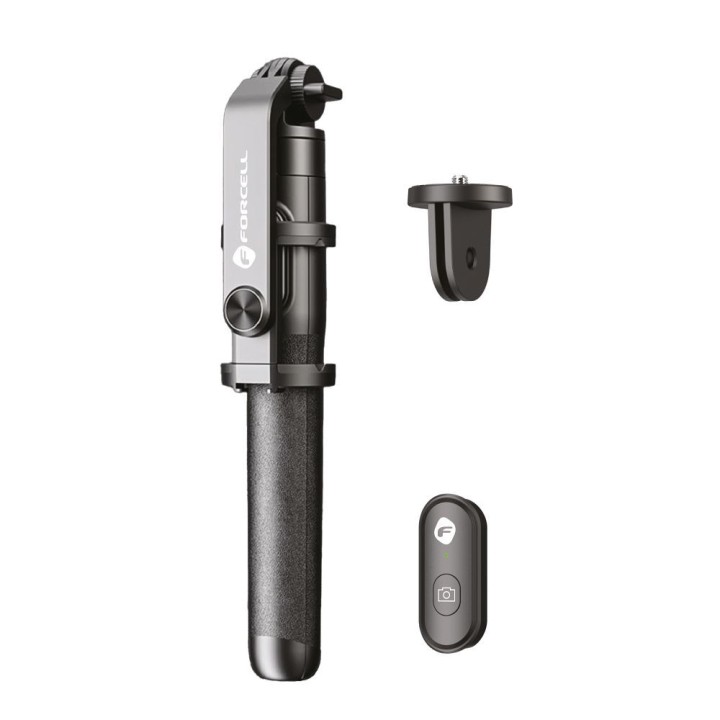 Selfie stick Forcell F-Grip S150XL tripod with wireless remote control black 0INT