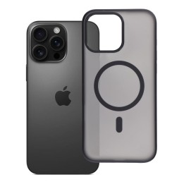 Чохол для iPhone 16 PRO MAX Flexline Mag Cover сумісний з MagSafe чорний