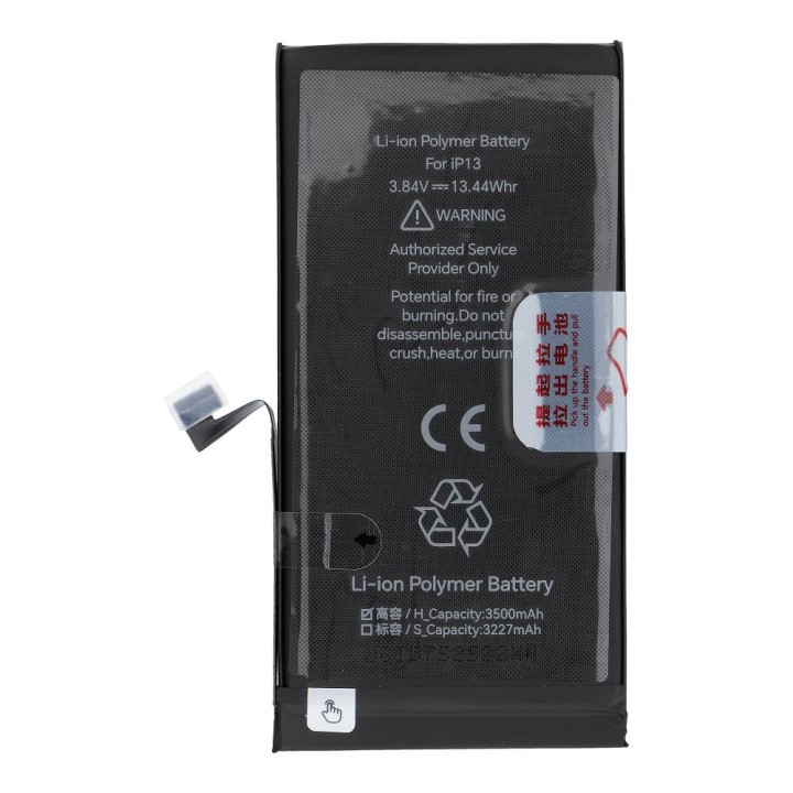 JCID Battery for iPhone 13 3500 mAh (increased capacity)