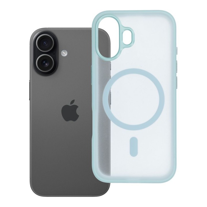 Чохол для iPhone 17 Flexline Mag Cover сумісний з MagSafe зелений