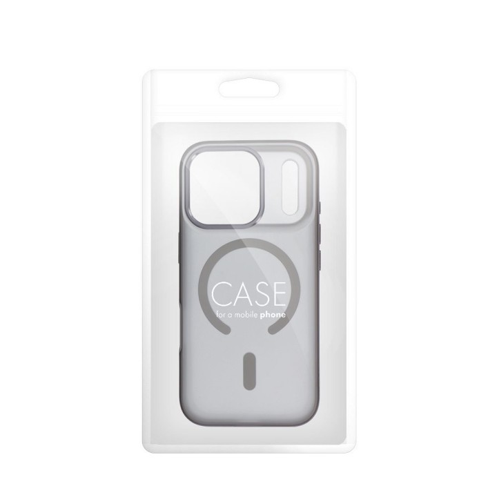 Case for iPhone 16 Flexline Mag Cover MagSafe compatible grey