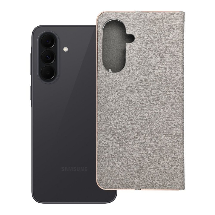 Flip case for Samsung A37 5G Luna Book Gold silver