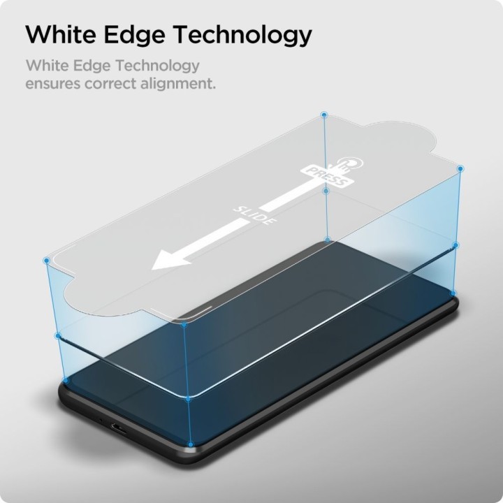 Tempered glass for Samsung M54 5G GLAS.TR"EZ FIT" 2-pack Spigen transparent