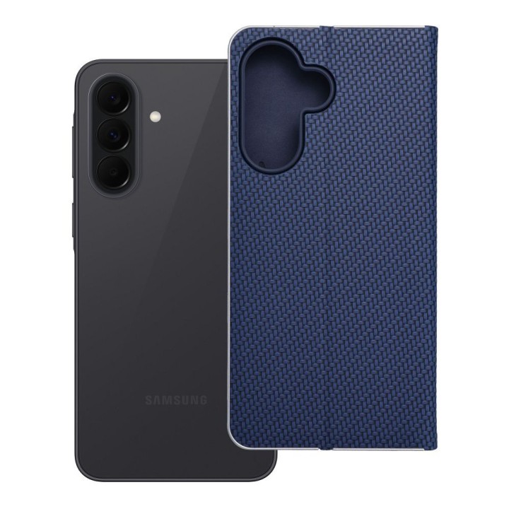 Flip case for Samsung A37 5G Luna Book Carbon blue