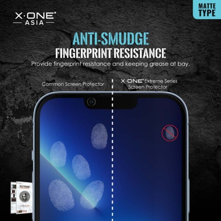 Протектор для iPhone 13 PRO MAX / 14 PLUS LCD X-One Extreme Shock Eliminator 4th gen. матовий