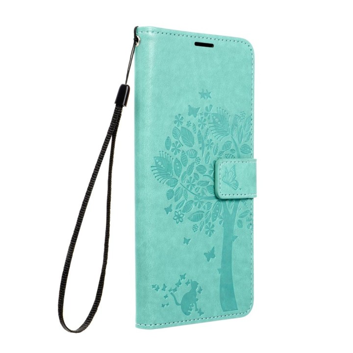 Flip case for Samsung A37 5G Mezzo Book tree green