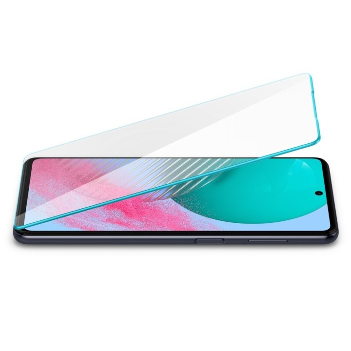 Szkło hartowane do Samsung M54 5G GLAS.TR"EZ FIT" 2-pack Spigen  transparentne