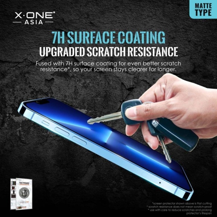 Protektor для iPhone 13 PRO MAX / 14 PLUS LCD X-One Extreme Shock Eliminator 4th gen. Матовое