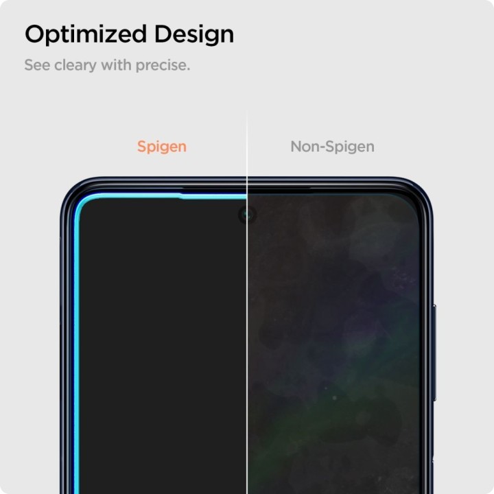 Tempered glass for Samsung M54 5G GLAS.TR"EZ FIT" 2-pack Spigen transparent