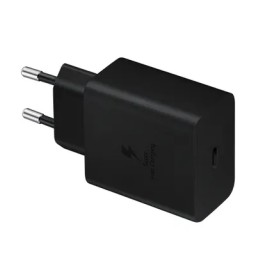 Oryginalna Ładowarka Sieciowa Samsung Fast Charger EP-T4510XBEGEU USB Typ C 3A 45W czarna blister