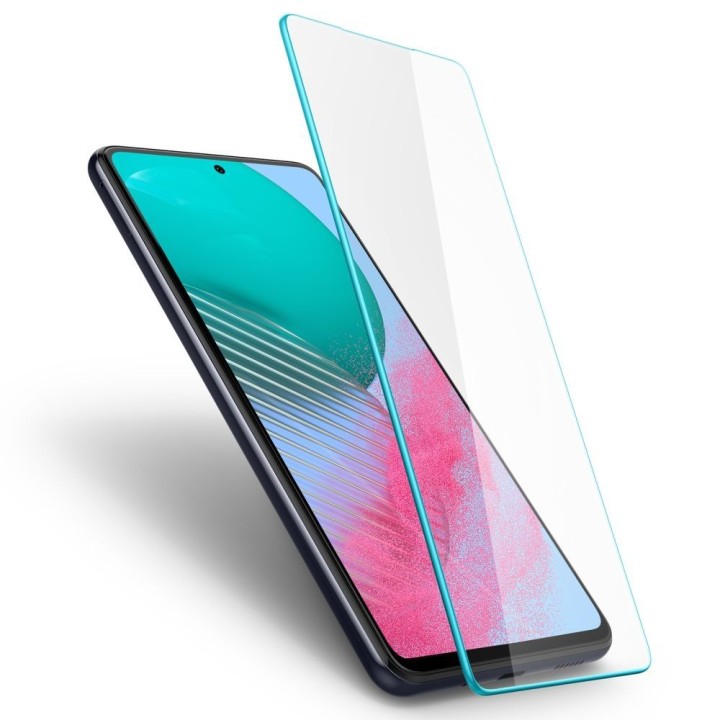 Загартоване скло для Samsung M54 5G GLAS.TR"EZ FIT" 2-pack Spigen прозоре