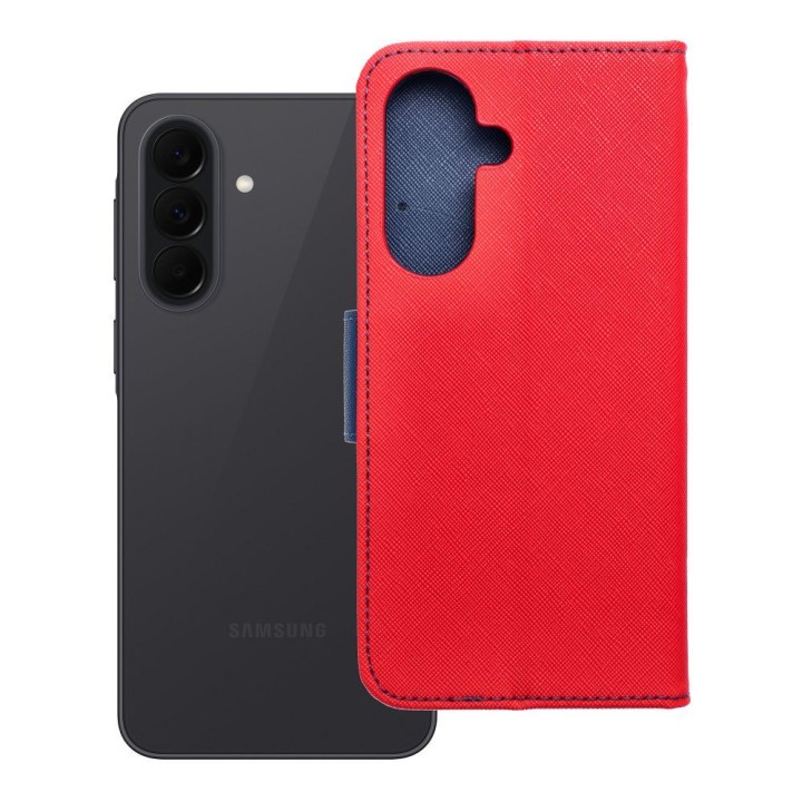 Flip case for Samsung A37 Fancy Book czerwono-granatowe