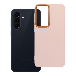 Чохол для Samsung A57 5G Frame пудрово-рожевий