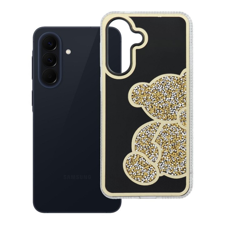 Чехол для Samsung A57 5G Teddy Bear золотой