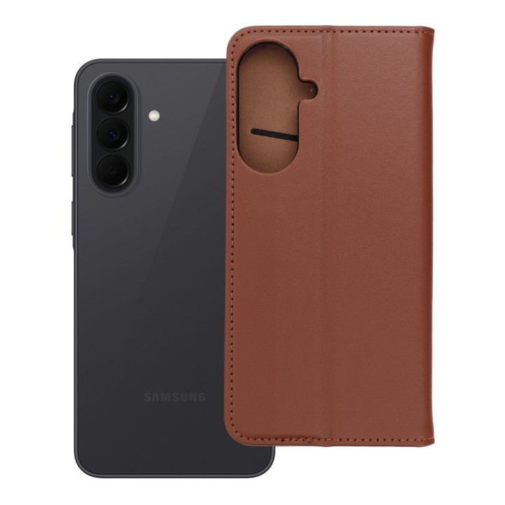 Flip case for Samsung A37 5G Smart Pro Book leather brown