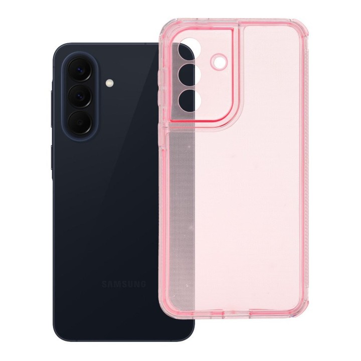 Case for Samsung A57 5G Matrix Clear powder pink