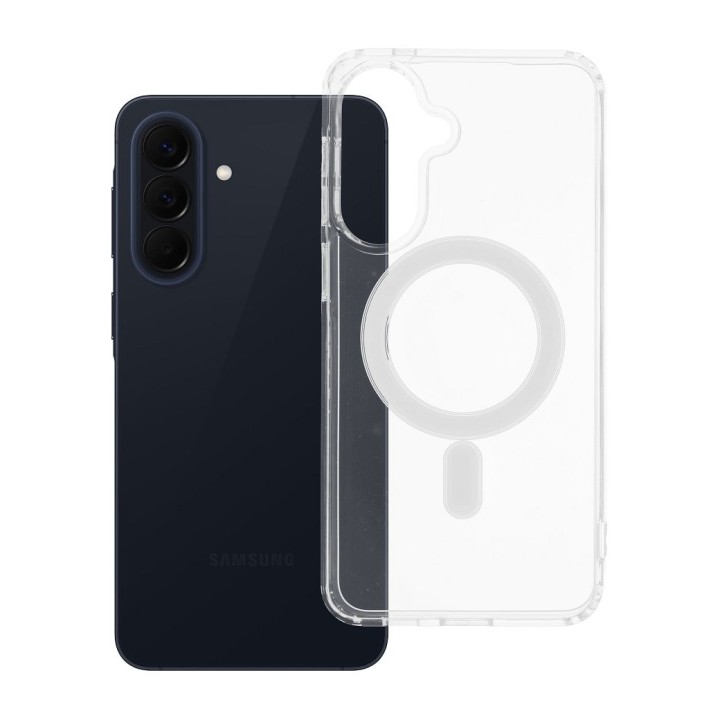 Case for Samsung A57 Clear Mag Cover (MID) MagSafe compatible transparent