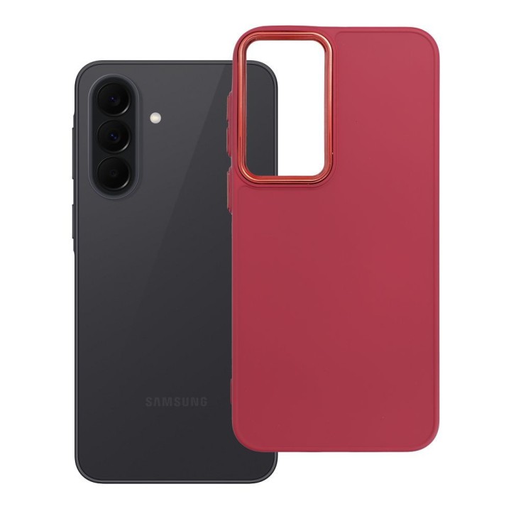 Чехол для Samsung A37 5G Frame цвета маджента