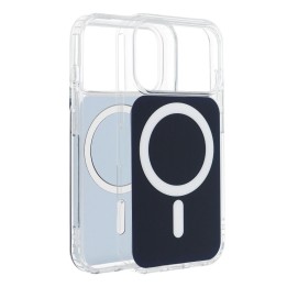 Case for Samsung A57 Clear Fusion Mag Cover MagSafe compatible navy blue