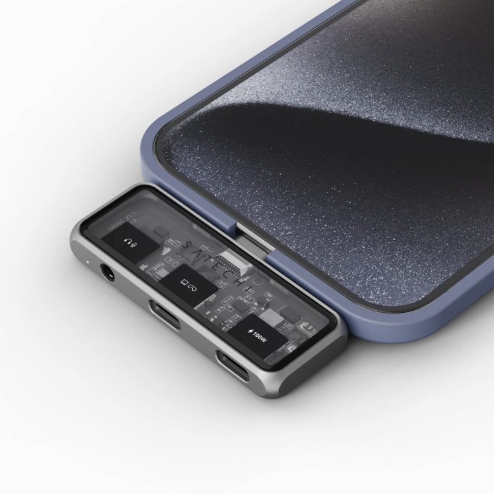 Адаптер-хаб 3 в 1 USB C Satechi Mobile XR ST-HXRAJM серый