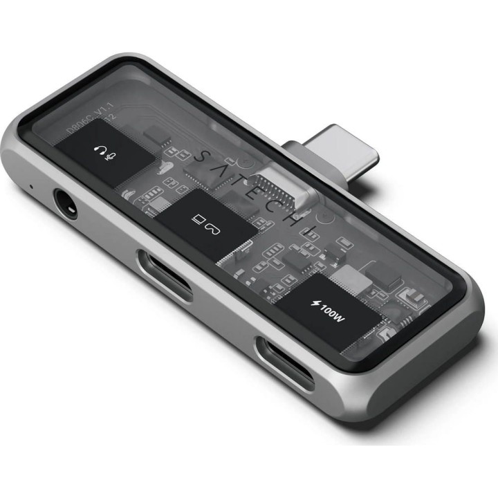 Adapter HUB 3w1 USB C Satechi Mobile XR ST-HXRAJM grey