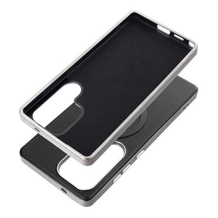 Case for Samsung A37 Gentleman Mag Cover compatible with MagSafe black