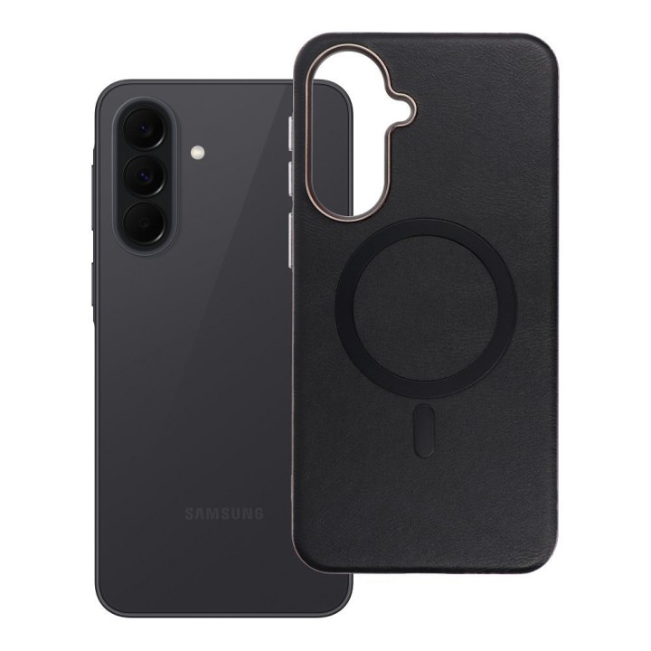 Чехол для Samsung A37 Gentleman Mag Cover совместимый с MagSafe черный