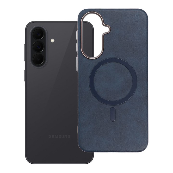 Case for Samsung A37 Gentleman Mag Cover compatible with MagSafe navy blue