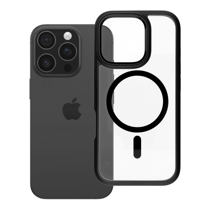 ROAR case MAG BUMPER compatible with MagSafe for IPHONE 16 Pro black
