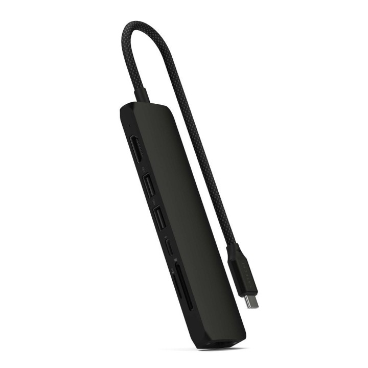 Адаптер HUB 7w1 USB C Satechi ST-P7SK черный