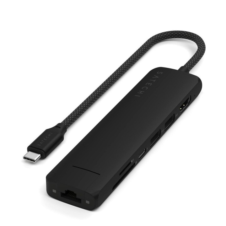 Адаптер HUB 7w1 USB C Satechi ST-P7SK чорний