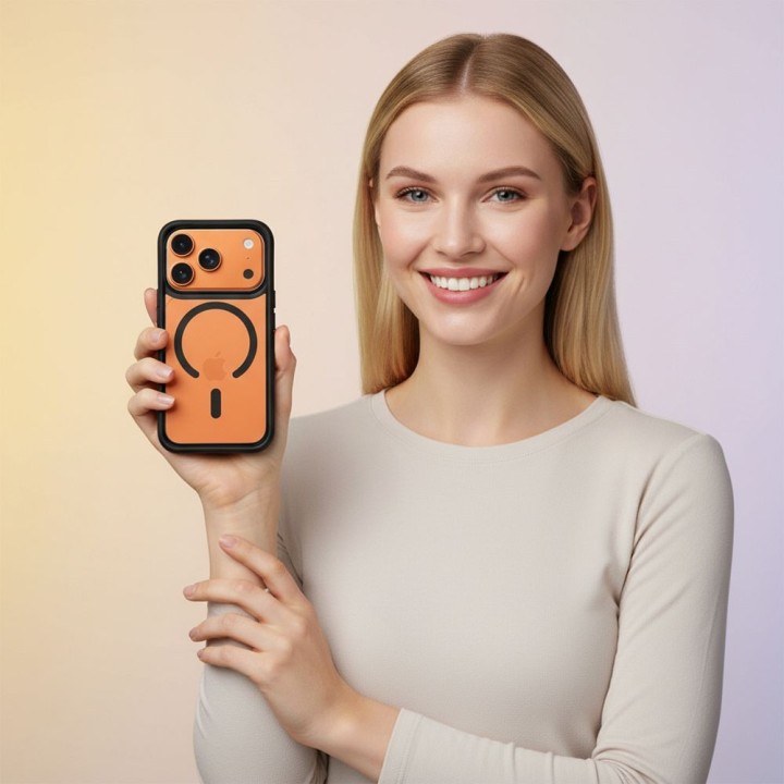 ROAR futerał MAG BUMPER kompatybilny z MagSafe do IPHONE 16 czarny