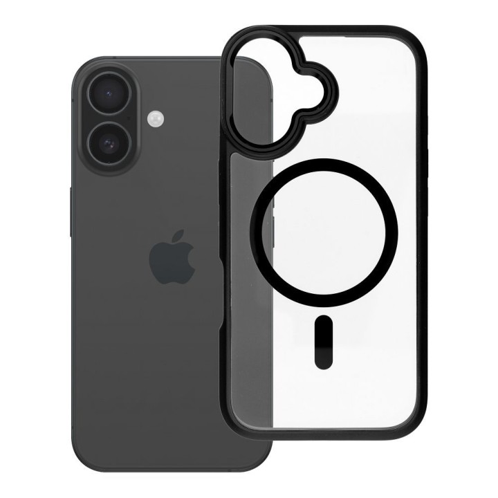 ROAR futerał MAG BUMPER kompatybilny z MagSafe do IPHONE 16 czarny