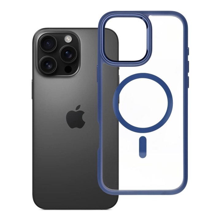 ROAR чехол MAG BUMPER совместимый с MagSafe для IPHONE 16 Pro Max синий