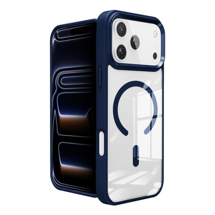ROAR case MAG BUMPER compatible with Magsafe for IPHONE 17 Air blue