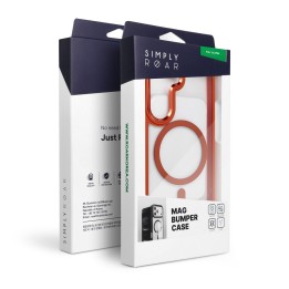 ROAR чехол MAG BUMPER совместимый с Magsafe для SAMSUNG S26 Ultra оранжевый