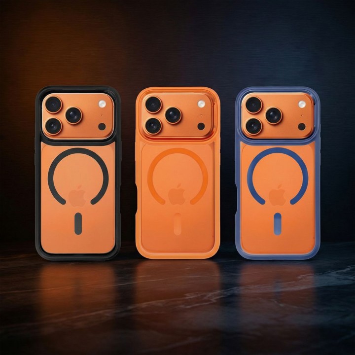 ROAR case MAG BUMPER compatible with Magsafe for IPHONE 16 blue